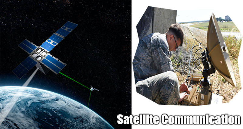 Satellite Communication Components for Communication Satellites