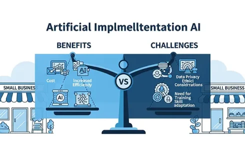 Benefits and Challenges of Implementing AI in Small Businesses