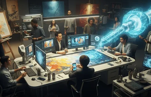 Exploring the Future of Human-AI Collaboration in Creative Industries: A Harmonious Convergence of Artistry and Technology
