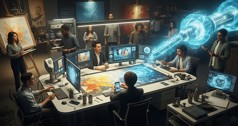 Exploring the Future of Human-AI Collaboration in Creative Industries: A Harmonious Convergence of Artistry and Technology