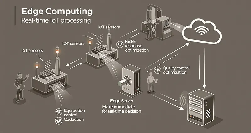 The Role of Edge Computing in Real-Time IoT Data Processing