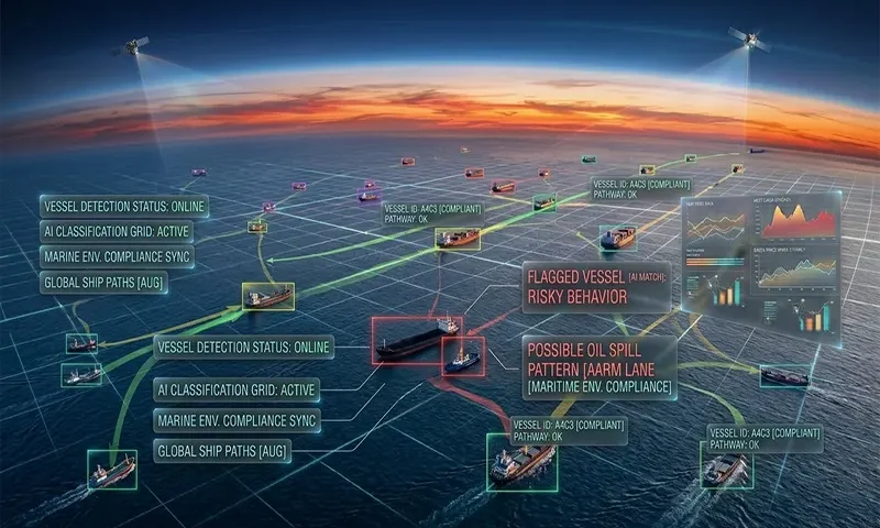AI-Powered Satellite Vessel Detection for Maritime Environmental Compliance