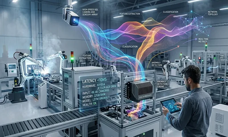 Edge AI Hardware Requirements for Real-Time Anomaly Detection in Manufacturing