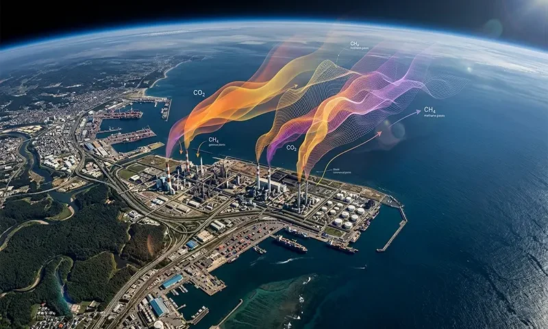 High-Resolution Satellite Monitoring for Corporate Greenhouse Gas Emissions